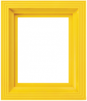 Yellow 1 Baseplate Plastic Frame