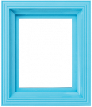 Light Blue 1 Baseplate Plastic Frame