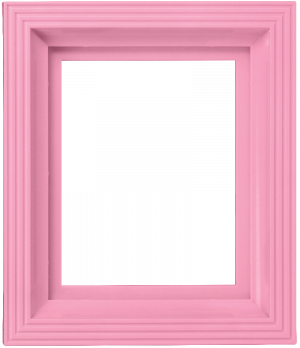Pink 1 Baseplate Plastic Frame