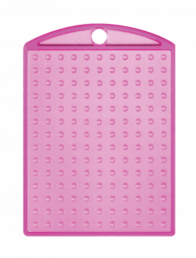 Keyring Baseplate Pink