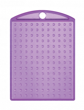 Keyring Baseplate Purple