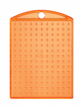 Keyring Baseplate Orange