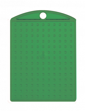 Keyring Baseplate Green