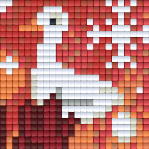 6 Geese A-Laying 12 Days of Pixels Magnet Kit