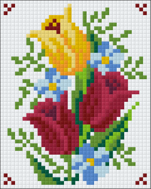 Tulips Bouquet 1 Baseplate Kit