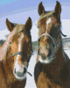Horses in the Snow 4 Baseplate Kit