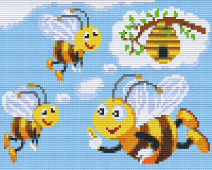 Honey Bees 4 Baseplate Kit