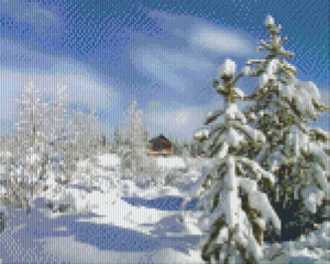 Winter Landscape 9 Baseplate Kit