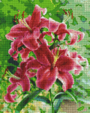 Red Lilies 9 Baseplate Kit