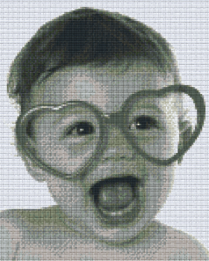 Baby with Heart Glasses 9 Baseplate Kit