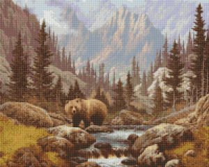 Bear in the Mountains 16 Baseplate Kit