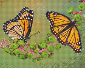 Butterflies on Branch 16 Baseplate Kit