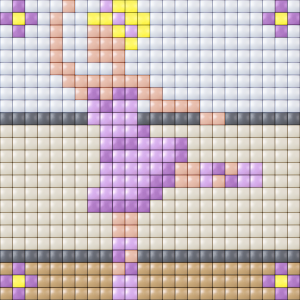 Ballerina 4 Mini Baseplate Kit (XL Pixels)