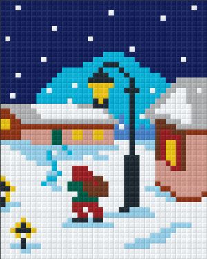 Snowy Night 4 Baseplate Kit (XL Pixels)