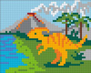 Dinosaur 4 Baseplate Kit (XL Pixels)