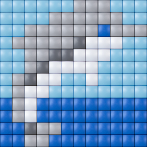 Dolphin Mini Magnet Kit (XL Pixels)