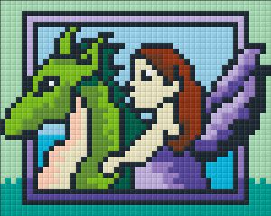 Dragon Fairy 4 Baseplate Kit (XL Pixels)