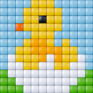 Chick Small Magnet Kit (XL Pixels)