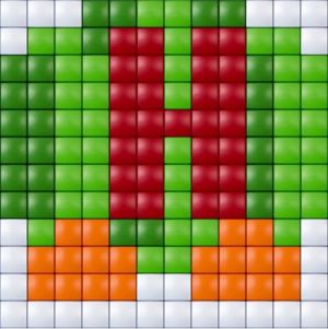 H Caterpillar Magnet Kit (XL Pixels)