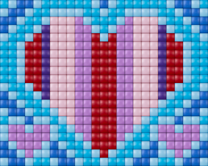Heart 1 Baseplate Kit (XL Pixels)