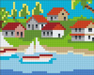 Lakehouses 4 Baseplate Kit (XL Pixels)