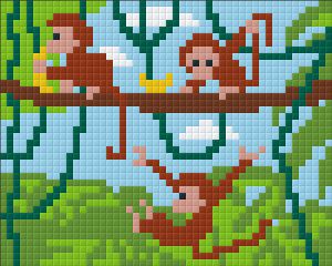 Monkeys 4 Baseplate Kit (XL Pixels)