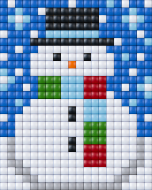Snowman 1 Baseplate Kit (XL Pixels)