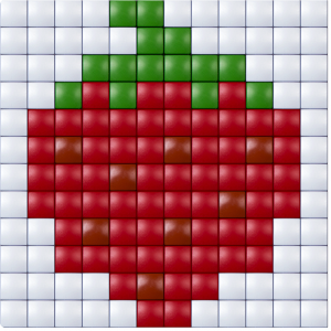 Strawberry Mini Magnet Kit (XL Pixels)