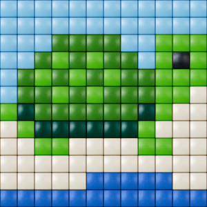 Turtle Small Magnet Kit (XL Pixels)