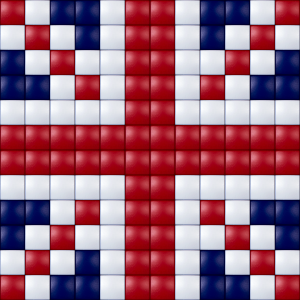 Union Flag Micro Magnet Kit (XL Pixels)
