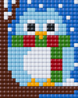 Winter Owl 1 Baseplate Kit (XL Pixels)
